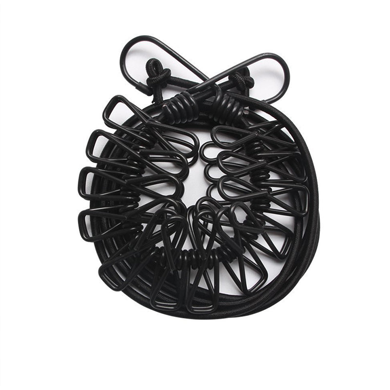 Outdoor Clothesline With Clip