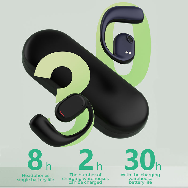 🔥 🎁2024 New Year Hot Sale🎁49% OFF 🔥Wireless Ear Hanging Bluetooth Headset