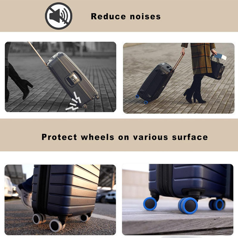Luggage Wheel Silicone Protective Cover
