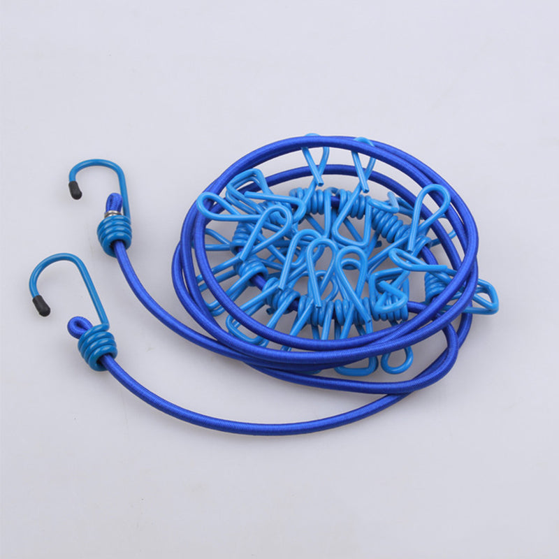 Outdoor Clothesline With Clip