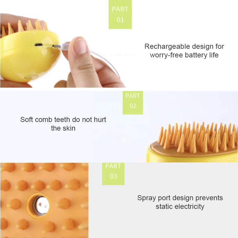 Pet Spray Massage Comb