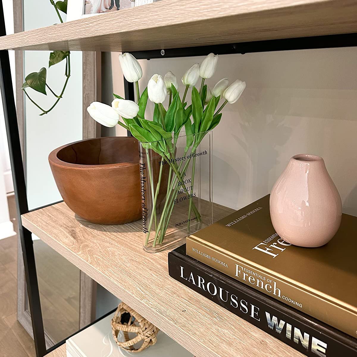 🔥70% OFF LAST DAY🔥Books About Flowers - Book Vase