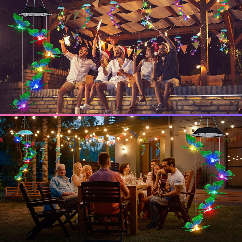 Solar Wind Chimes Decorative Lanterns