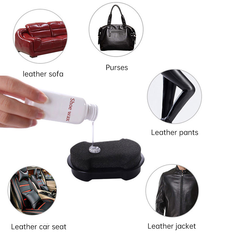 Multi-function Colorless Shoes Wax Brusher