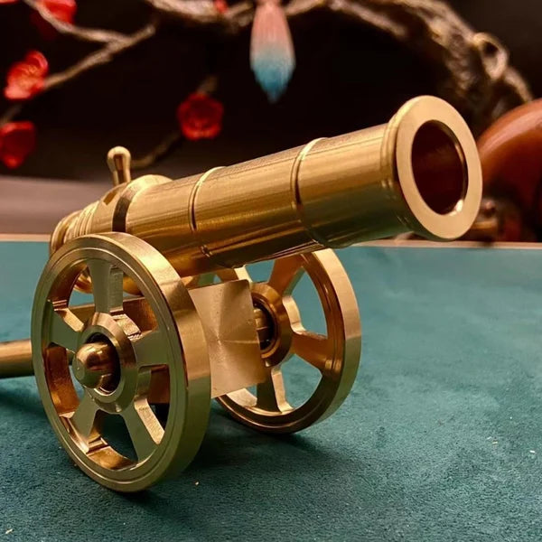 Solid Brass Cannon