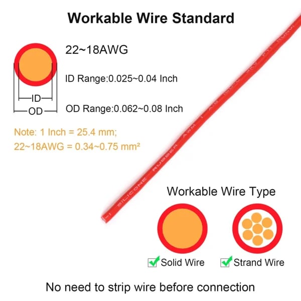 🔥Double - Wire Plug-in Connector With Locking Buckle